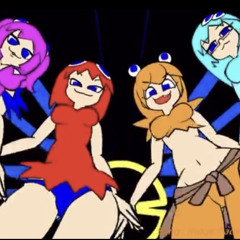 Pac Man Ghosts animation by minus8 - Waka Waka remix 3