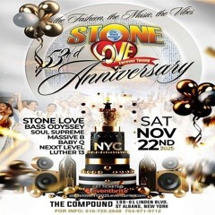 Luther 13/Stone Love/Baby Q/ Nexxt Level/ Soul Spreme/ Bass Odyssey 11/25 (Stone Love 53 Anni)