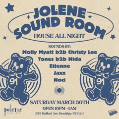 Jolene Sound Room Live Set