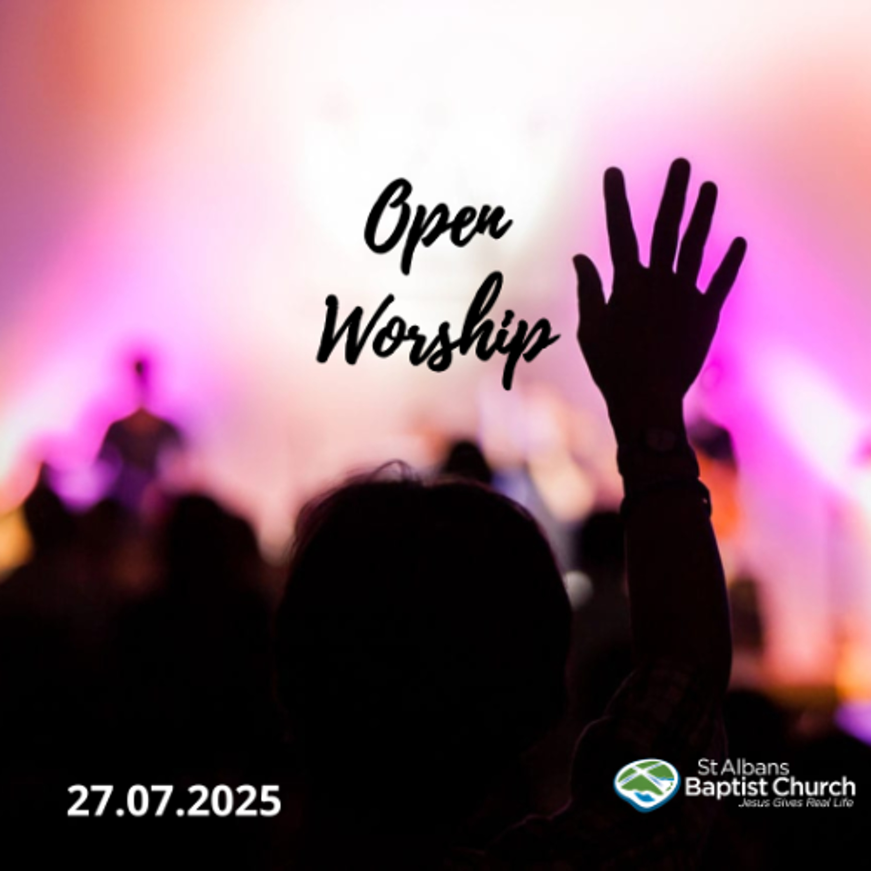 27.07.2025 - Simon Dodge - Open Worship morning episode artwork