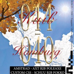 AXT b2b POLEAXE @ Frappant, Hamburg 06.06.2025 (ER3ATZ x Stay Hydrated!)