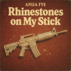 rhinestones on my stick