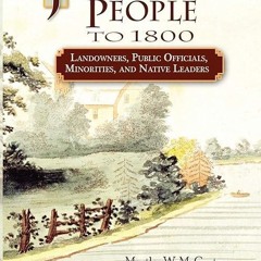 kindle👌 Jamestown People to 1800: Landowners, Public Officials, Minorities, and Native Leaders
