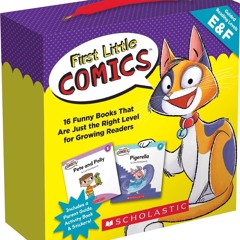 ⭐[PDF]⚡ First Little Comics Parent Pack: Levels E & F: 16 Funny Books