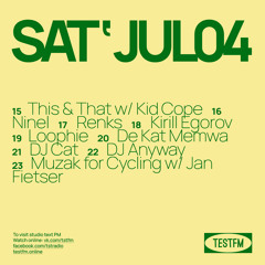 Kirill Egorov @ TESTFM — 04/07/2020
