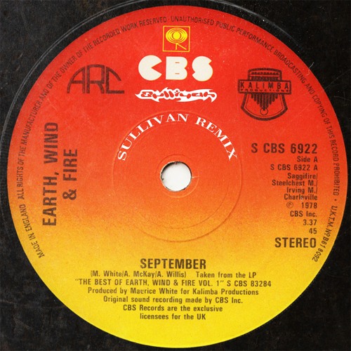 Earth, Wind & Fire - September (SuLLivan Remix)