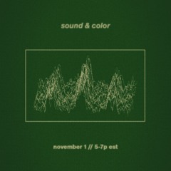 Sound & Color w/ Trevor Banks - November 2022