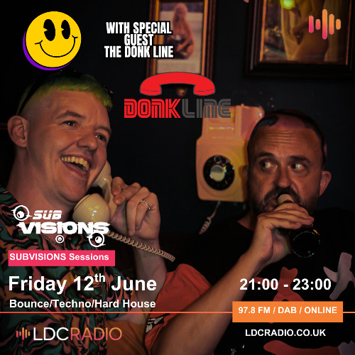 SUBVISIONS Sessions with guests Donkline 12 JUN 2026