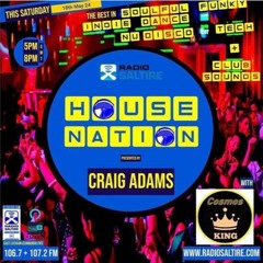 Cosmos King Mix For House Nation On Radio Saltire 18th May 2024