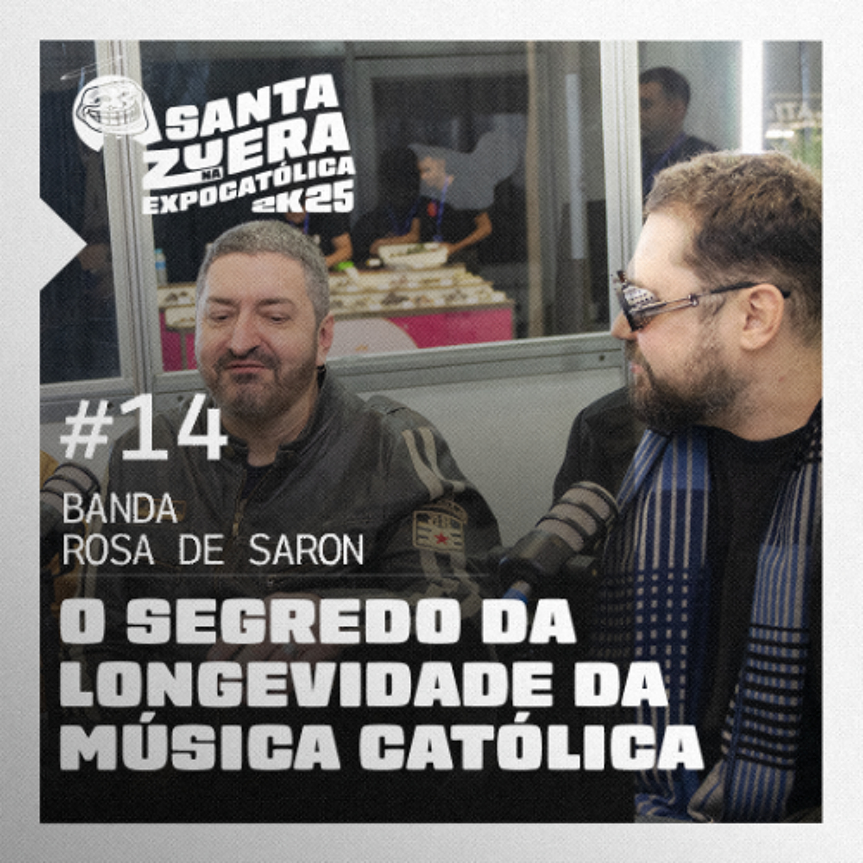 O segredo da longevidade da MÚSICA CATÓLICA [feat. Rosa de Saron] | #014 SZ na Expocatólica 2025