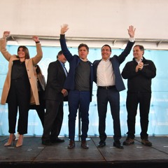 Andrés Watson y Axel Kicillof presentaron "Escuelas Cuidadas” en Florencio Varela