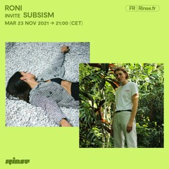 RONI invite Subsism - 23 Novembre 2021