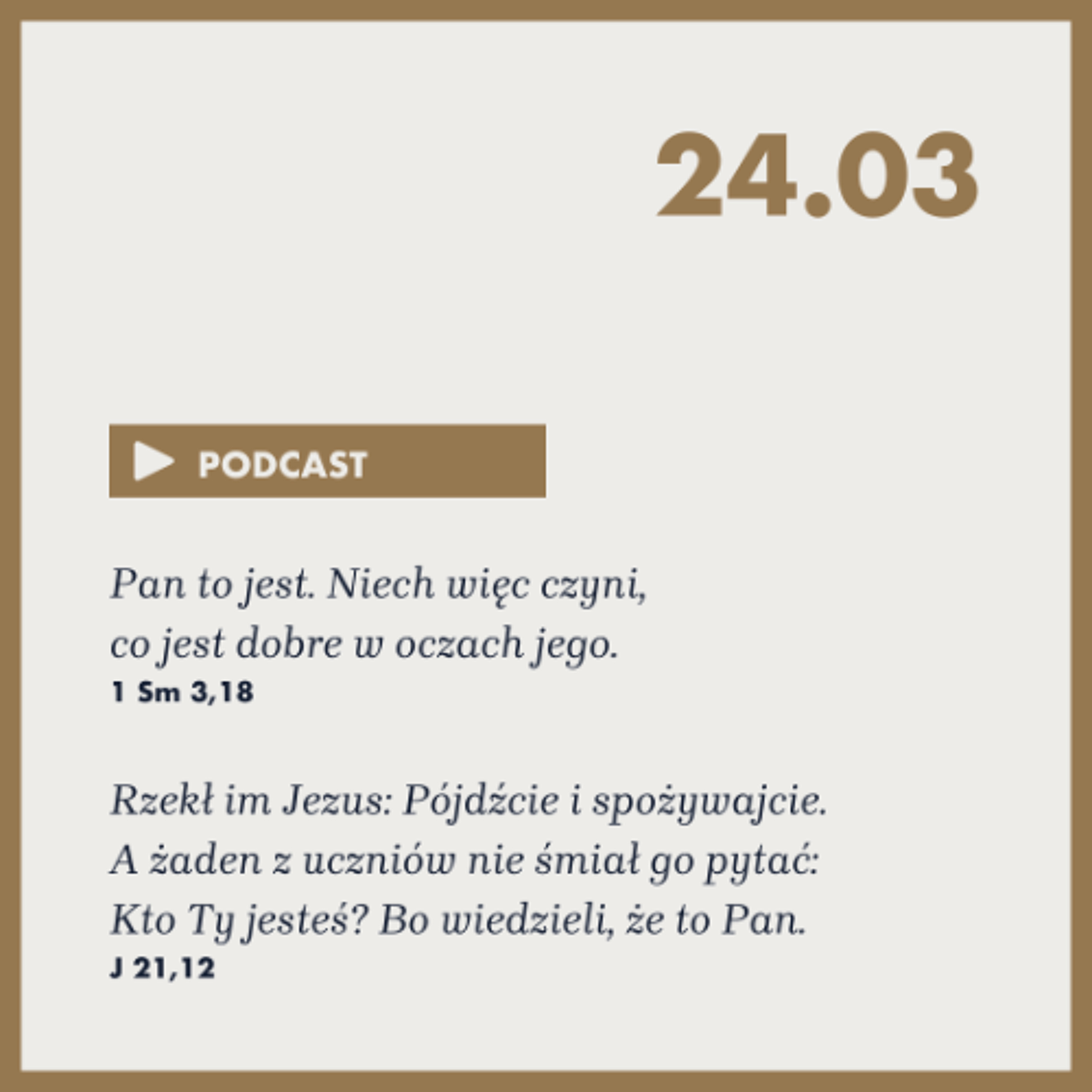 Poranek ze Słowem na 24 marca 2025 episode artwork