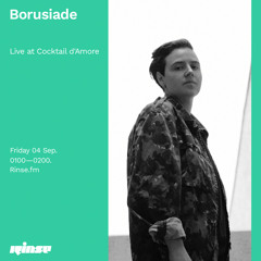 Borusiade at Cocktail d'Amore - 04 September 2020