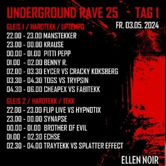 3.5.2024 Underground Rave 25 @Ellen Noir