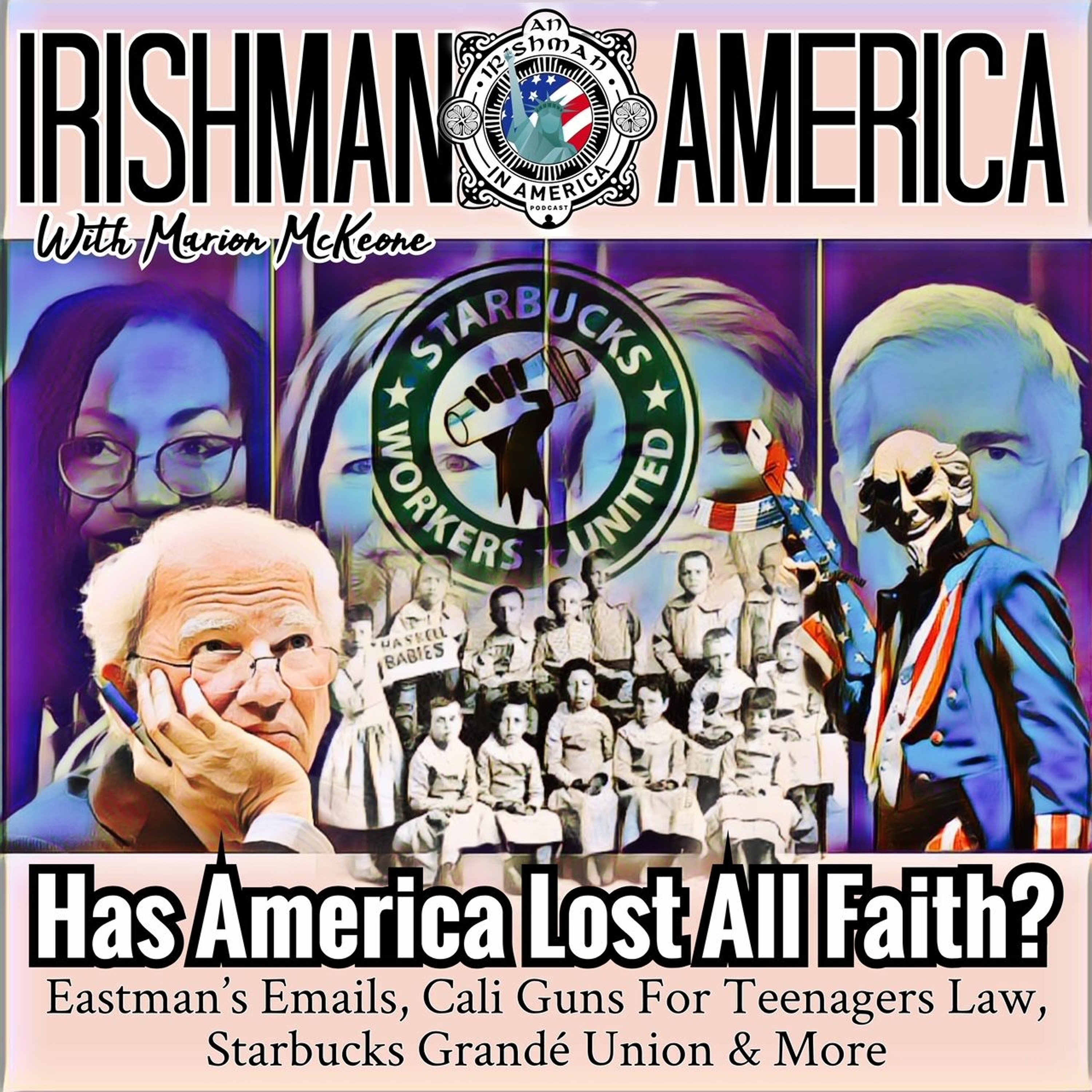 Has America Lost All Faith? (Eastham's Emails & More): Irishman In America With Marion McKeone episode artwork