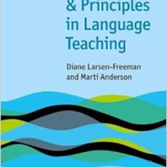 [ACCESS] PDF 📰 Techniques and Principles in Language Teaching by Diane Larsen-Freema