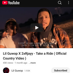 Take a Ride // Lil Guwop & 2xRjayy