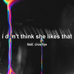 i don't think she likes that (feat. @crusifye) (prod. @prodwavvy)