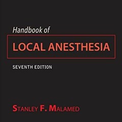 [VIEW] EPUB 📥 Handbook of Local Anesthesia - E-Book by  Stanley F. Malamed EPUB KIND