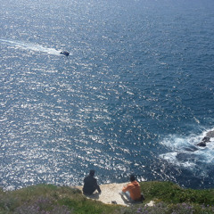Blue Sky and Waves