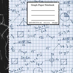 Audiobook Graph Paper Notebook: Grid Composition Notebook for Math and Science