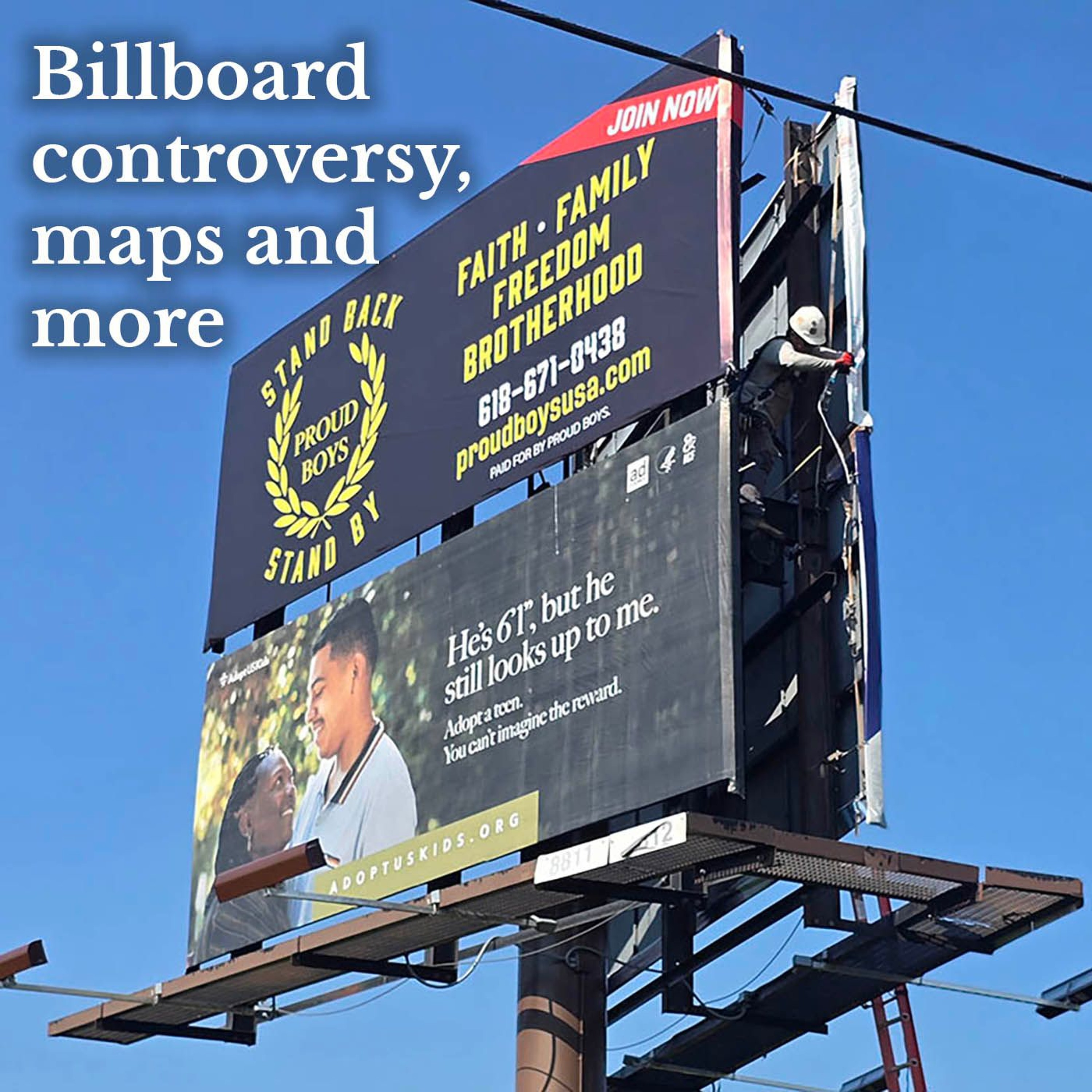 Proud Boys, Harmon appeal, SLAPP suits & redistricting