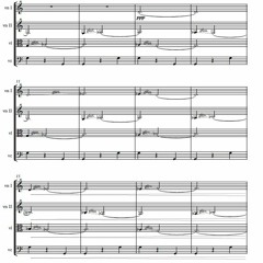 Pawel Strzelecki: 3. Slowly [String Quartet No. 6 (2020)].