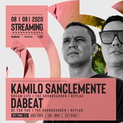 Kamilo Sanclemente & Dabeat - Live streaming 08-08-20 for FP BEATS