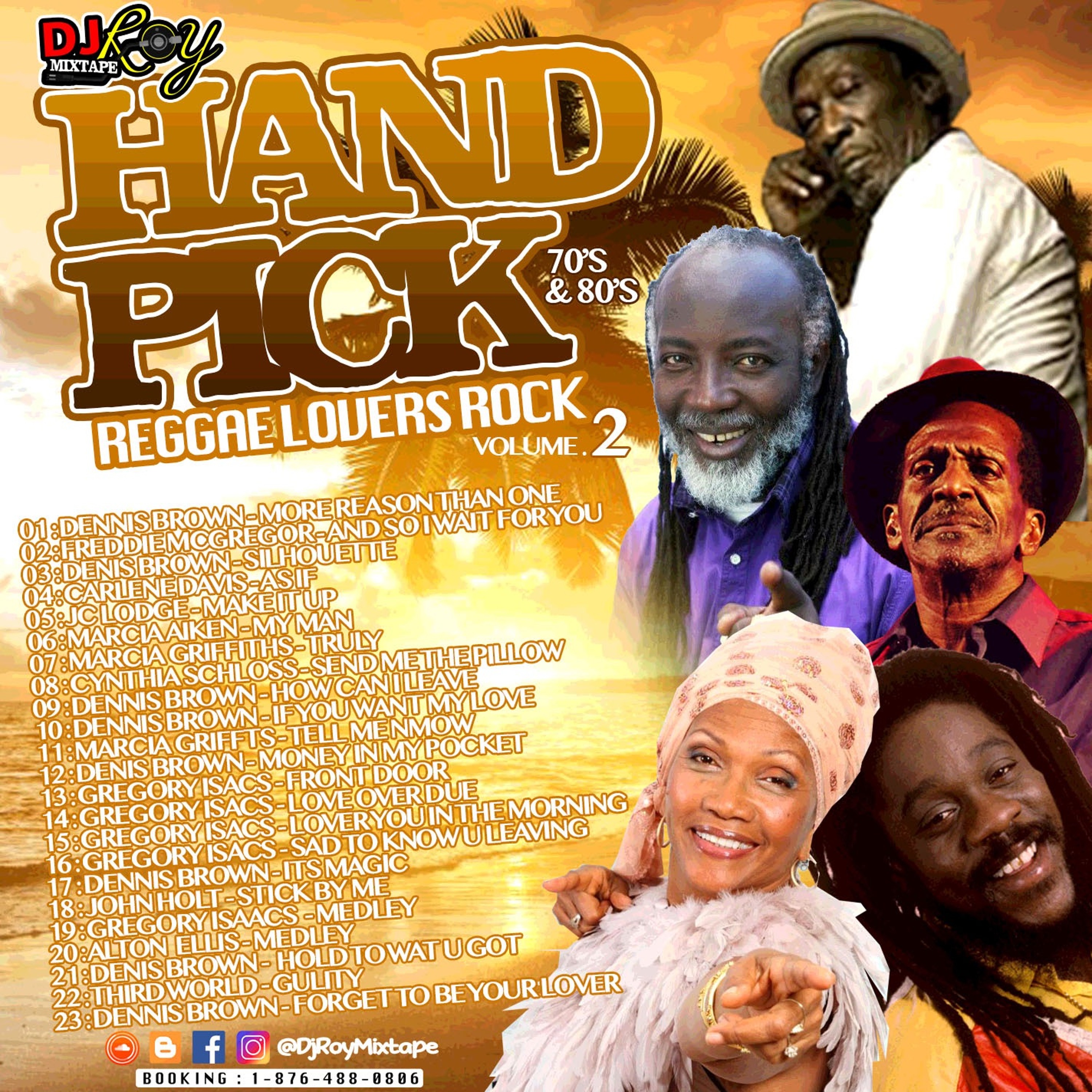 DJ ROY PRESENTS HAND PICK 70'S & 80'S REGGAE LOVERS ROCK MIX [Retro Vibes] episode artwork