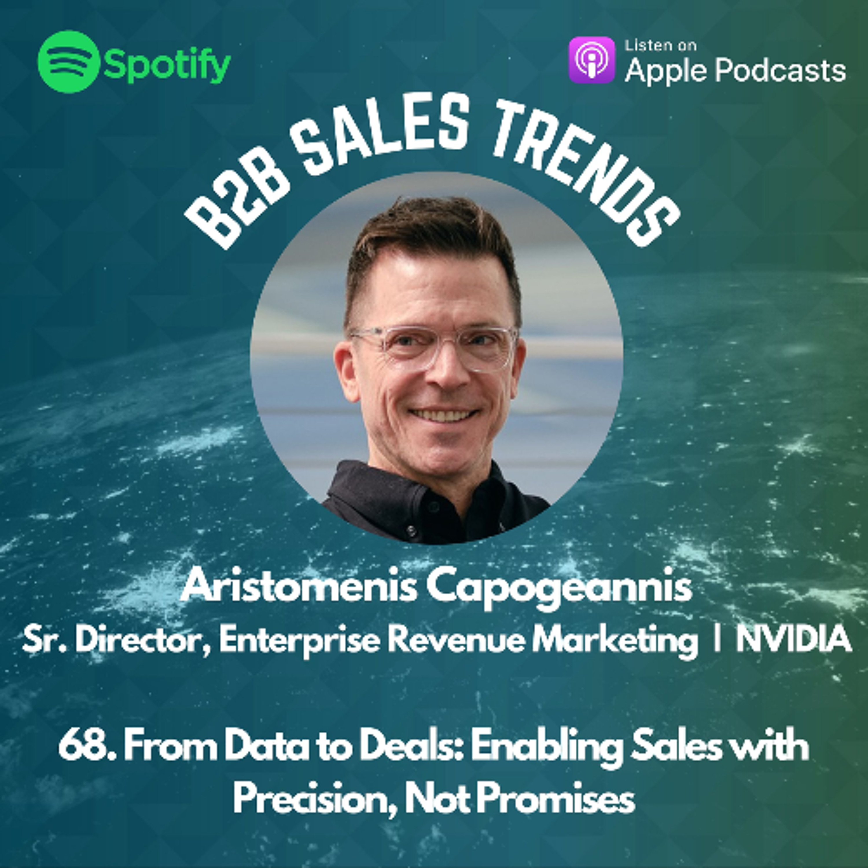 68. From Data to Deals: Enabling Sales with Precision, Not Promises episode artwork