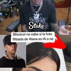 [Tendencias Foto filtrada de Alana] WESTCOL habló y confesó sobre las fotos filtradas de Alana