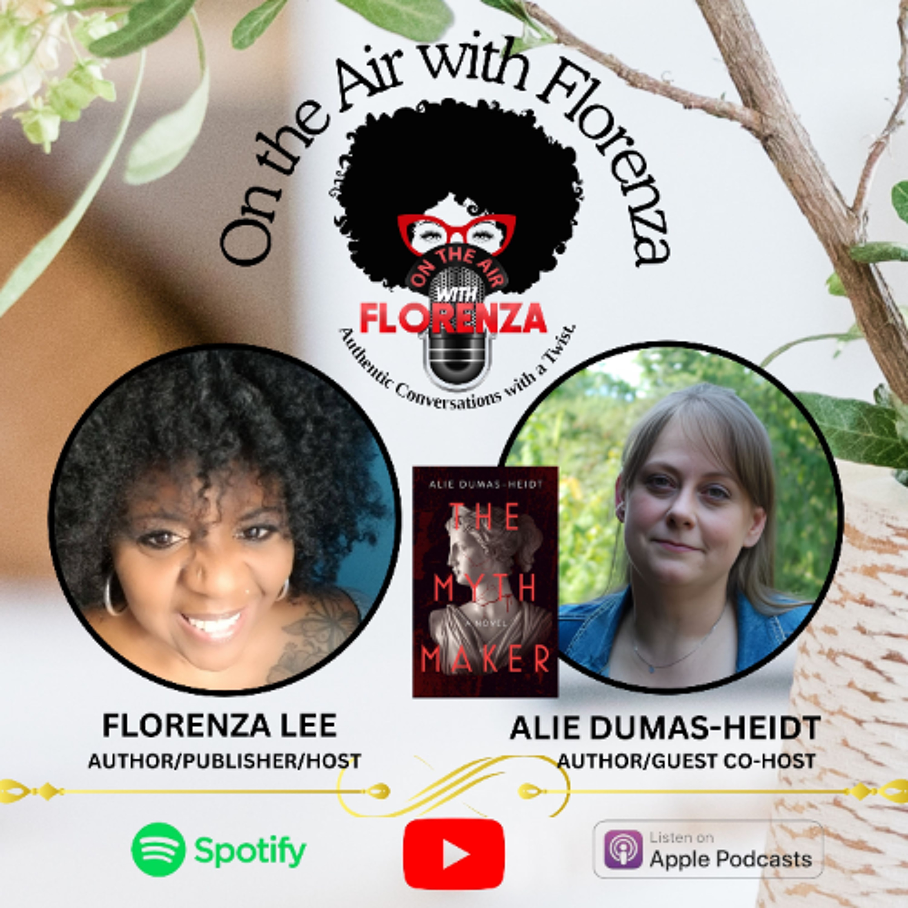 Alie Dumas-Heidt Co-hosts On the Air with Florenza episode artwork