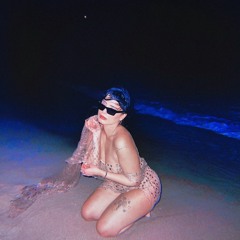 swimmin in blue