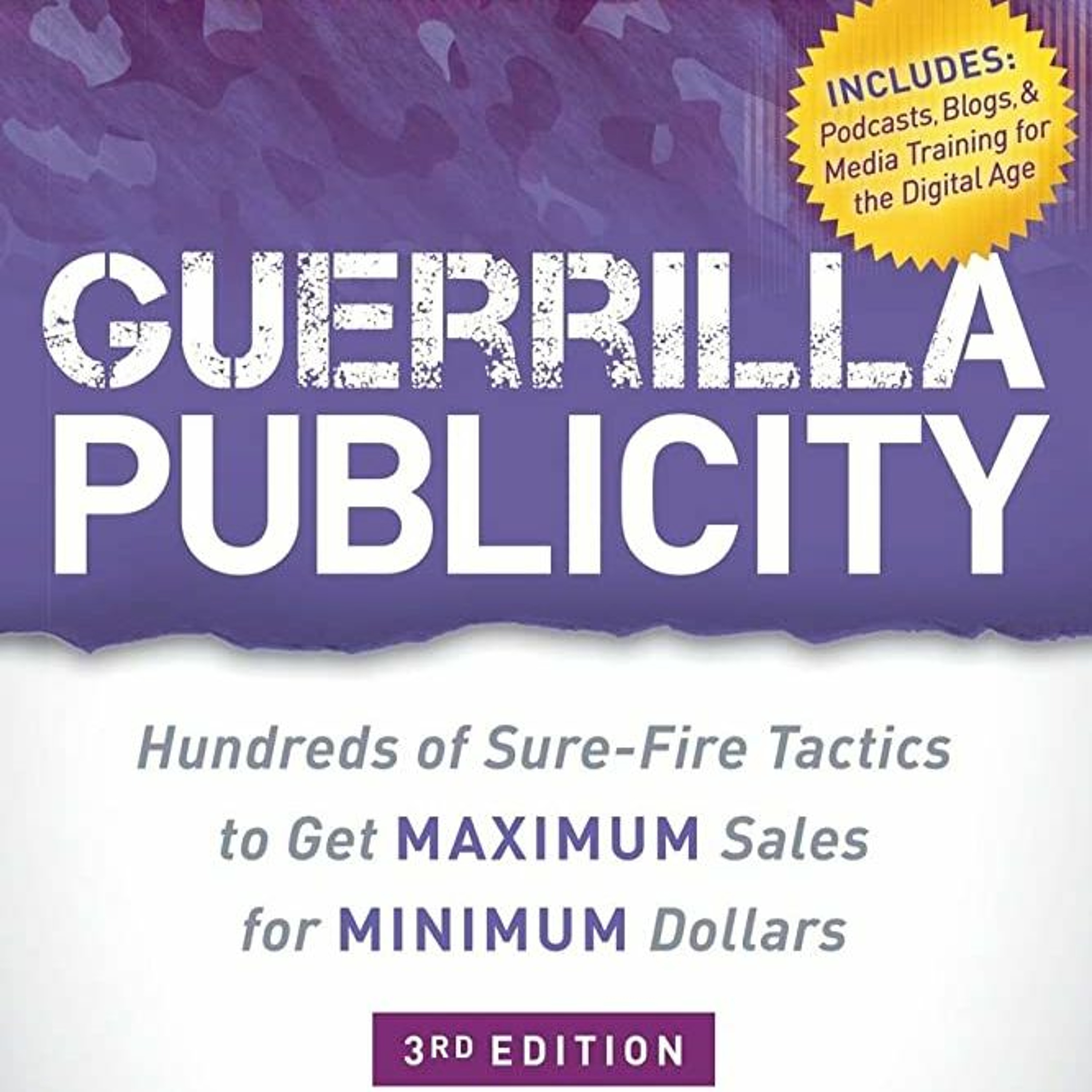 Jill Lublin author of "Guerrilla Publicity" episode artwork