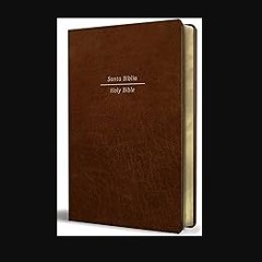 PDF [READ] 📖 Biblia Bilingüe Reina Valera 1960/ESV Tamaño grande piel marrón / Bilingual Bibl e RV