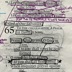 Psalm 65 - Mike Neff - (G, Em, C, G)