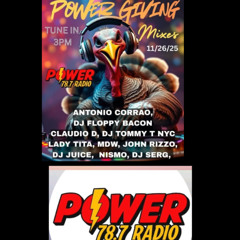 POWER 78.7 RADIO - POWER GIVING MIX  - DJ TOMMY "T" (NYC) AIR DATE 11.26.25