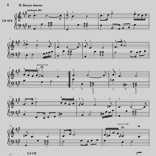 Op. 8 No.2 - Dulce Amour