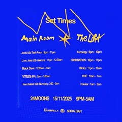 Opening set Vitess Guerrilla x Soda Bar @ 24 Moons