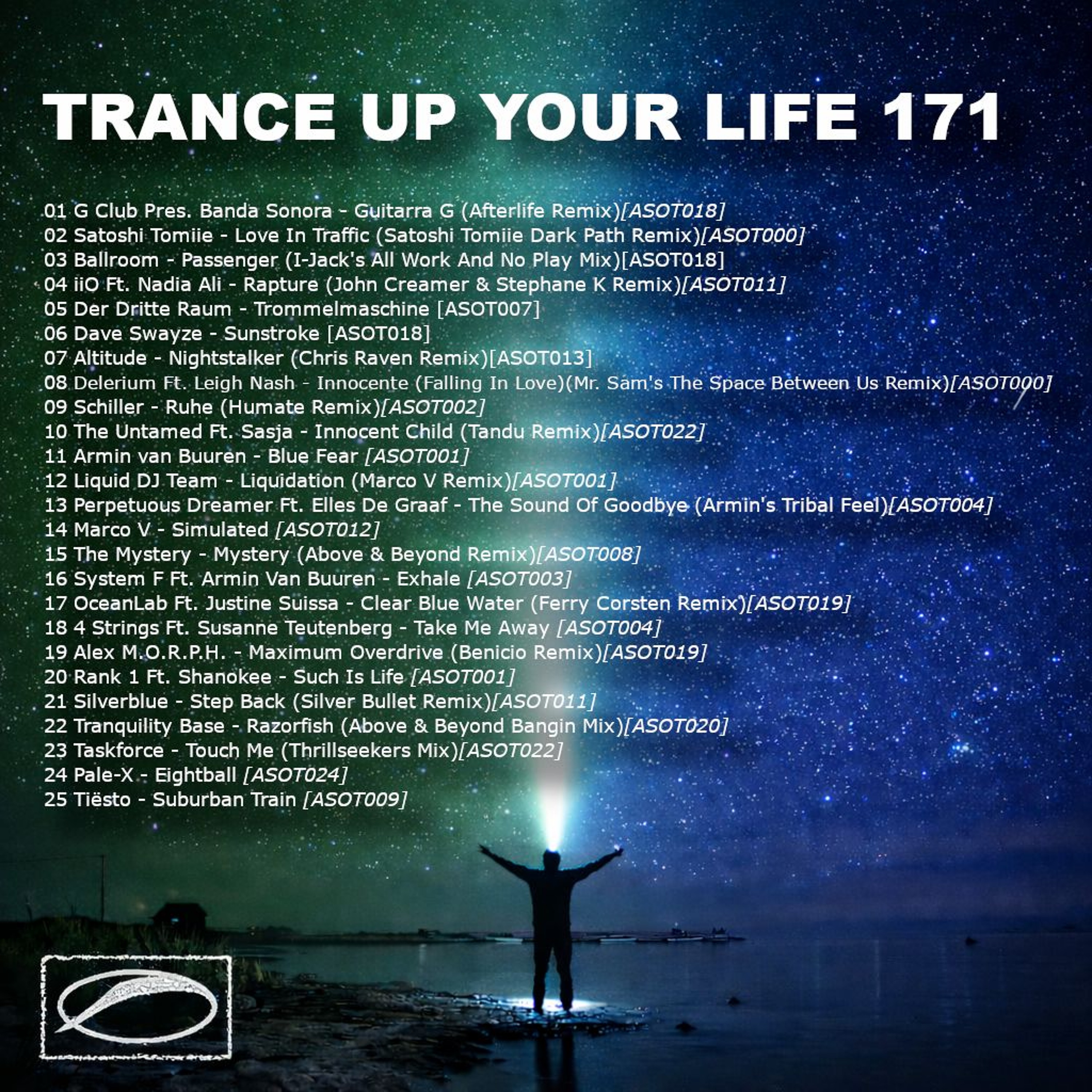 Trance Up Your Life 171 with Peteerson ASOT25YEARS Tribute episode artwork