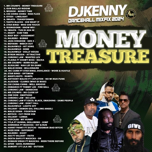 Stream DJ KENNY MONEY TREASURE DANCEHALL MIXFIX 2024 by DJ KENNY A-MAR ...