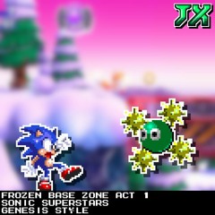 [16 - Bit;Genesis]Frozen Base Zone Act 1 - Sonic Superstars