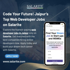 Web Developer Roles in Jaipur with Highest Pay in 2025.