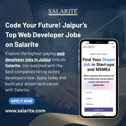 Web Developer Roles in Jaipur with Highest Pay in 2025.