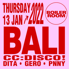 CC:DISCO! | Boiler Room: Bali