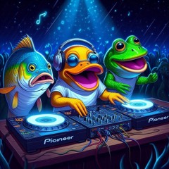 mr skyfisher b2b tenthousandducks b2b zaba the frog ft. skrillex, four tet and fred again