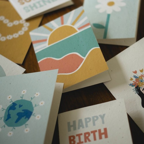 Stream Environmental Benefits of Plantable Greeting Seed Cards by Paper