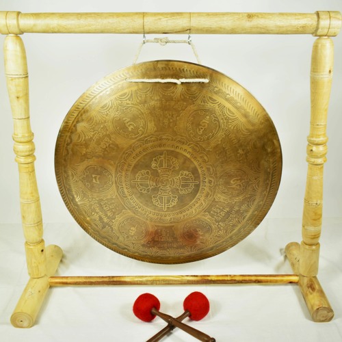 Feng Gong - Doppel Dorje - Gravur - 4,5 Kg 58 Cm