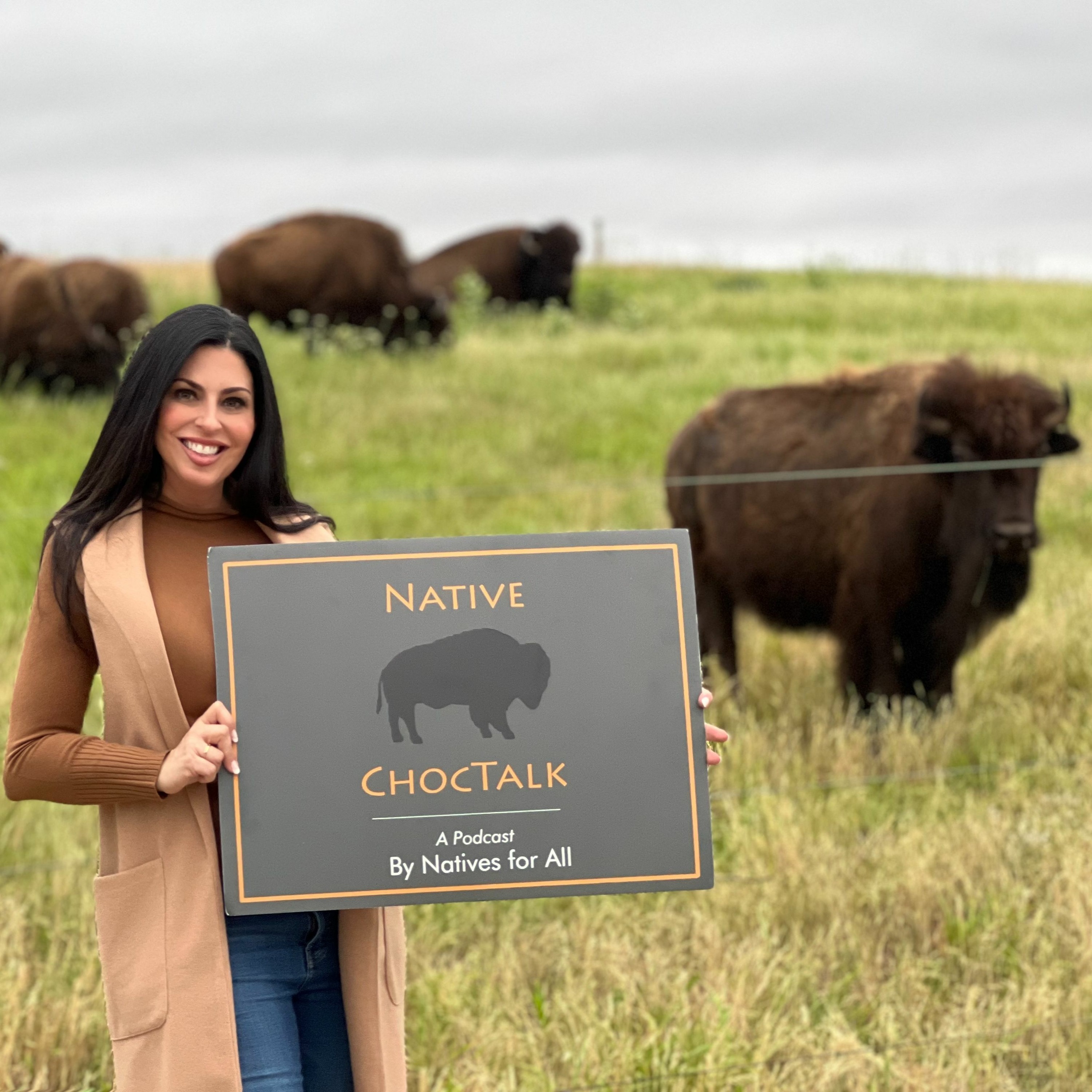 S3, E5, P2: "Nan Awaya Farmstead & The Mighty Bison with Amy & Ian Thompson (Choctaw)” episode artwork